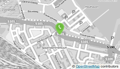 Bekijk kaart van Coffeeshop the corner in Amsterdam