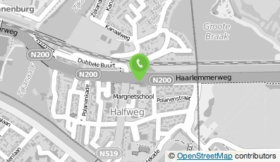 Bekijk kaart van Kringloop Half Zwaan in Halfweg