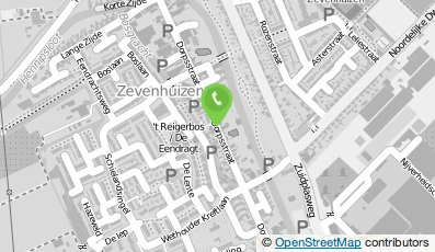 Bekijk kaart van Kledingreparatie &Naaiatelier Yanni in Zevenhuizen (Zuid-Holland)