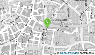 Bekijk kaart van Domino's Pizza Leeuwarden Oostergrachtswal in Leeuwarden