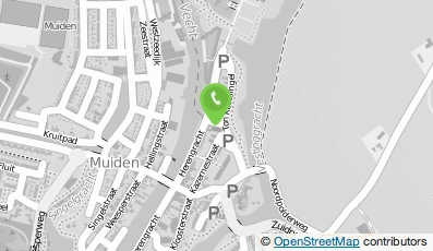 Bekijk kaart van Vivium Zorggroep Thuiszorg Muiden- Muiderberg in Muiden