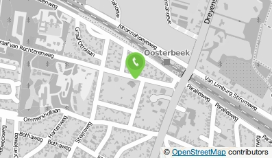 Bekijk kaart van Het Gastenhuis Oosterbeek in Oosterbeek