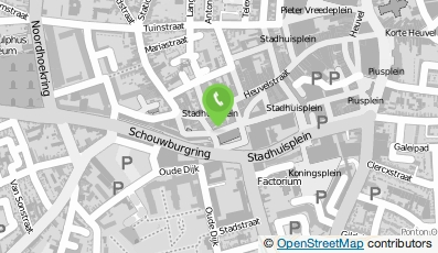 Bekijk kaart van Stadscafe Brick in Tilburg