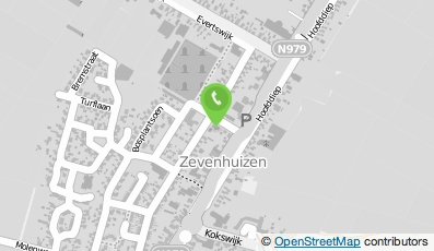 Bekijk kaart van Schildersbedrijf Overwijk in Zevenhuizen (Groningen)