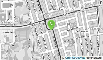 Bekijk kaart van Bike Shop Mercator in Amsterdam