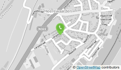 Bekijk kaart van Marinus Straat en Grondwerken in Heerewaarden
