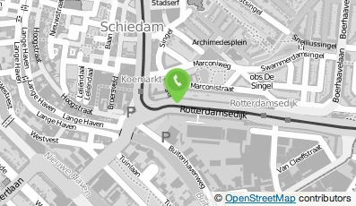 Bekijk kaart van KRASSI onderhoudsbedrijf in Schiedam