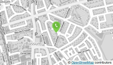Bekijk kaart van Huize Wijffels in Bussum
