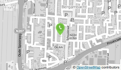 Bekijk kaart van AB Fiber Optic Service in Bergambacht