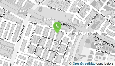 Bekijk kaart van Schoonmaakbedrijf Van Blijderveen B.V. in Berkel en Rodenrijs