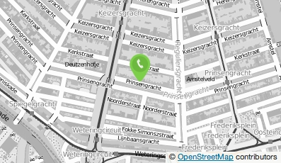 Bekijk kaart van JE Weller in Amsterdam