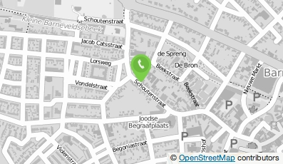 Bekijk kaart van Donkersteeg Parket in Barneveld