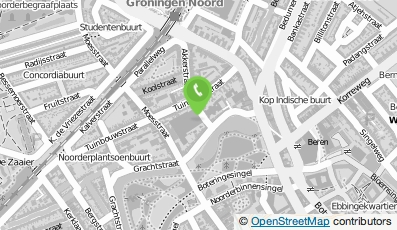 Bekijk kaart van Bureau Bino in Groningen