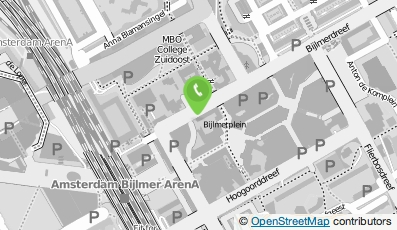 Bekijk kaart van Verloskundigenpraktijk De Poort in Amsterdam