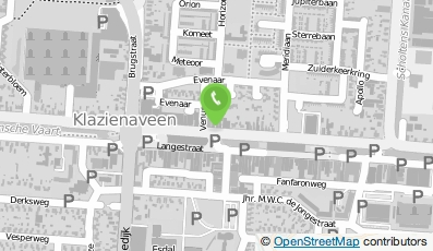 Bekijk kaart van Zevende Hemel in Klazienaveen