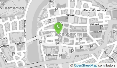 Bekijk kaart van Het Streekhuus in Hardenberg