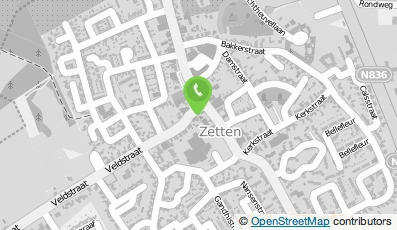 Bekijk kaart van De Blauwe Steen Sander Renkens in Zetten