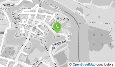 Bekijk kaart van De Drie Drijvers in Woudrichem