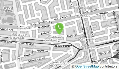 Bekijk kaart van Wies de Greef in Amsterdam