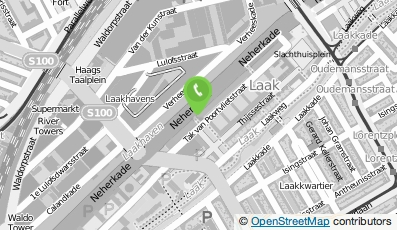 Bekijk kaart van Loonbedrijf CLK in Den Haag
