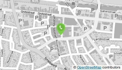 Bekijk kaart van MaakWOZbezwaar.nl B.V. in Nijverdal