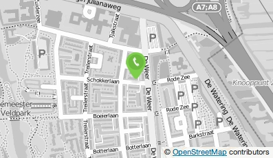 Bekijk kaart van AW Advies in Zaandam