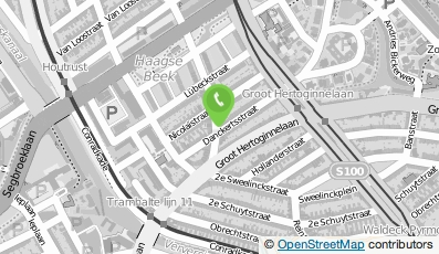 Bekijk kaart van Brasserie sans in Den Haag