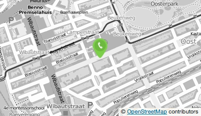Bekijk kaart van Avondwinkel Oosterpark in Amsterdam