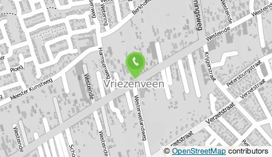 Bekijk kaart van V.O.F. bijBart Makelaars in Vriezenveen