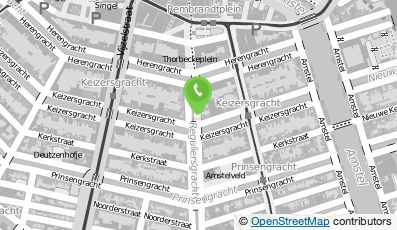 Bekijk kaart van Seven Bridges Hotel in Amsterdam
