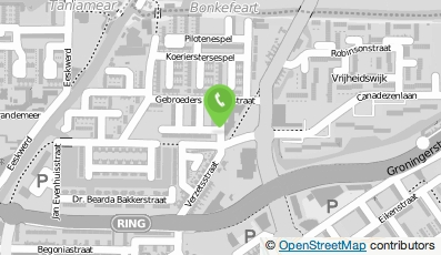 Bekijk kaart van Montessori Kindcentrum Leeuwarden in Leeuwarden