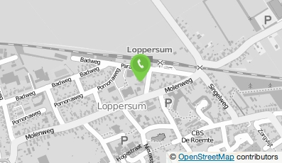 Bekijk kaart van Booij B.V. in Loppersum