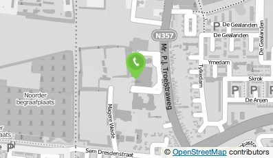 Bekijk kaart van Sonnemans Projects in Leeuwarden