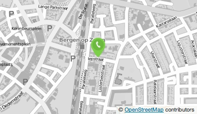 Bekijk kaart van SRY Bouw in Bergen op Zoom