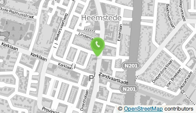 Bekijk kaart van Transfer Drivers Amsterdam in Heemstede