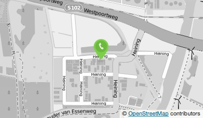 Bekijk kaart van Autogarage Matin in Amsterdam