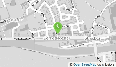 Bekijk kaart van Aukje Postma Catering in Gerkesklooster