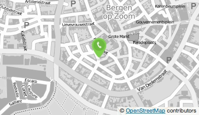 Bekijk kaart van Csapesz Bouw in Bergen op Zoom