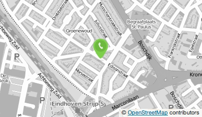 Bekijk kaart van Kringloopwinkel edison39.nl in Eindhoven