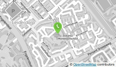 Bekijk kaart van Openbare Basisschool De Hasselbraam in Leiderdorp