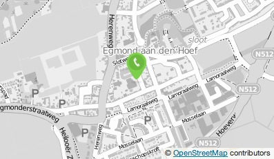 Bekijk kaart van Diëtistenpraktijk Afra Ouwerkerk in Egmond aan den Hoef