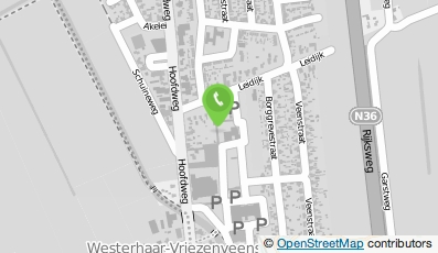 Bekijk kaart van Openbare Basisschool De Blokstoeke in Westerhaar