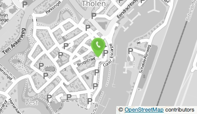 Bekijk kaart van Brasserie Kaeswienkeltje in Tholen