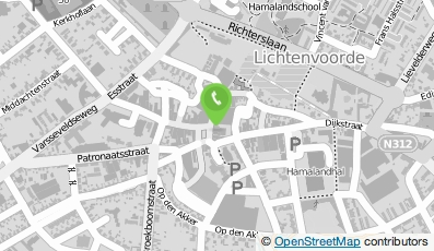 Bekijk kaart van Down Town Lichtenvoorde in Lichtenvoorde