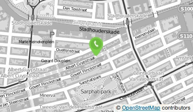 Bekijk kaart van Blu Nail Bar in Amsterdam