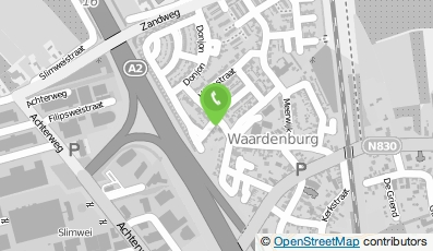 Bekijk kaart van N. den Otter Dienstverlening in Waardenburg