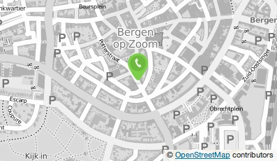 Bekijk kaart van Bouw- en Montagebedrijf J. Swart in Bergen op Zoom