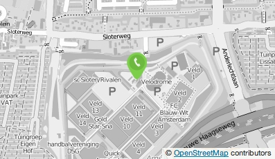 Bekijk kaart van Golfbaan Sloten in Amsterdam
