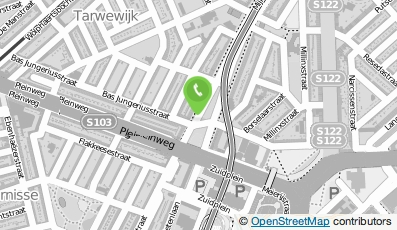 Bekijk kaart van R.M S. Klusbedr. + Koer. werkzaamhed. in Rotterdam