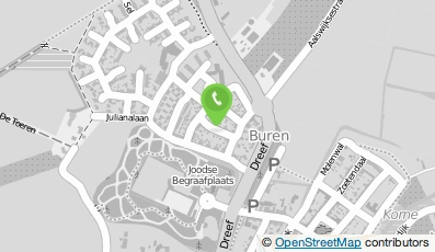 Bekijk kaart van W van den Berg infra in Buren (Gelderland)